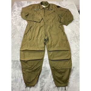 Vintage 80's US Army Combat Coveralls Mens XL Green MIL-C-44077C 3rd A.C.R Patch